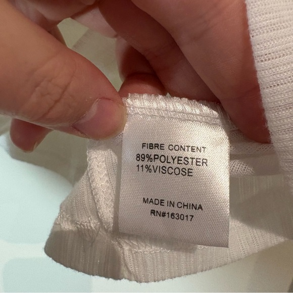 NWT Princess Polly November Long Sleeve Top in White US 4 - Picture 9 of 9